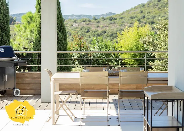 Villa D'exception 4 Chambres, Piscine, Vue Porto Vecchio